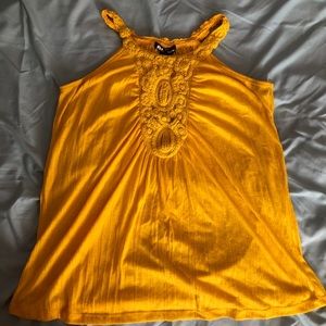 Summer Yellow Top